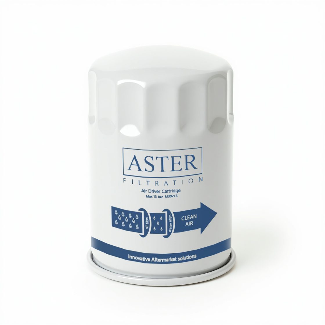 Aster Filtration automotive branding
