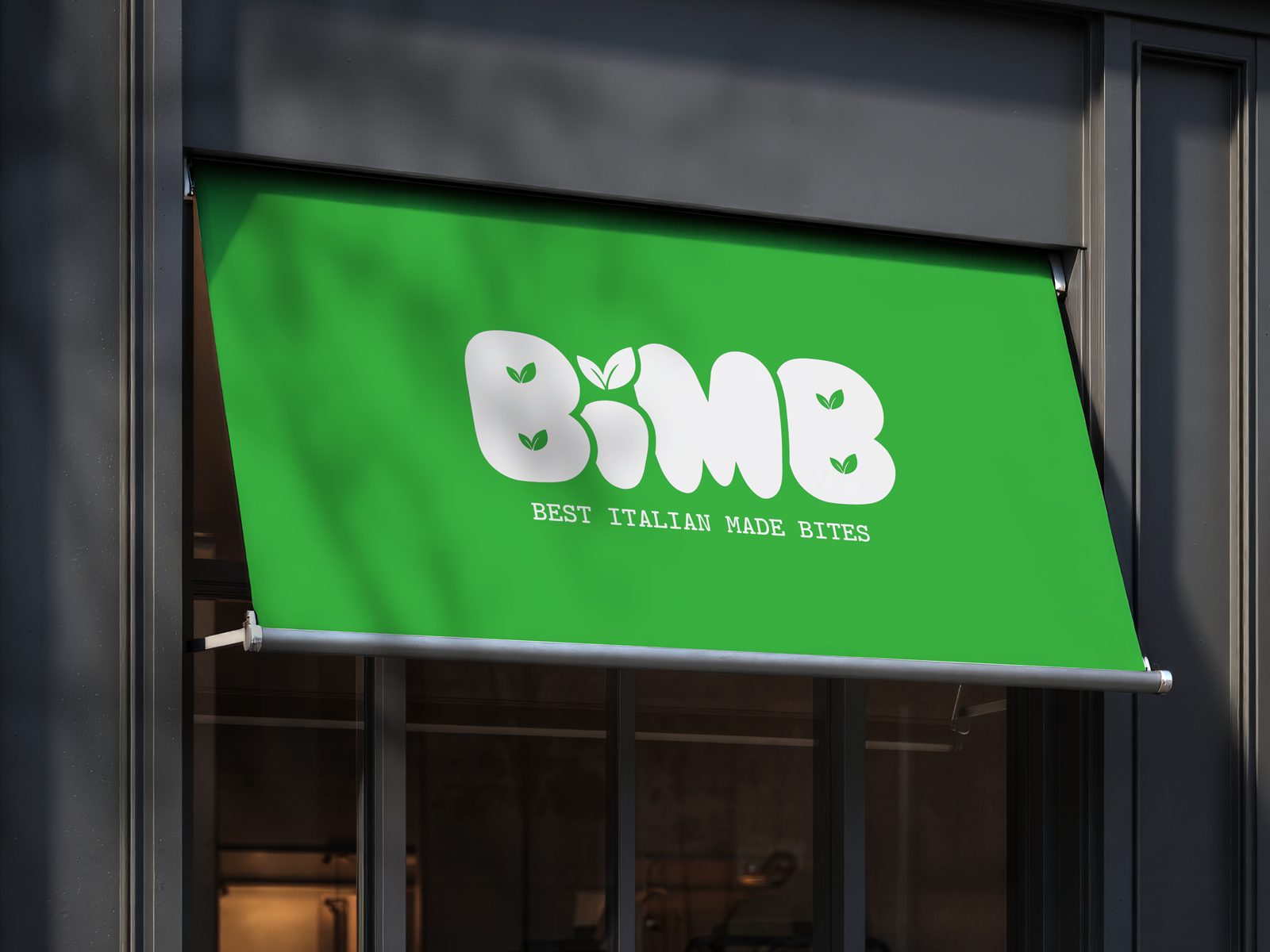 BiMB storefront awning banner